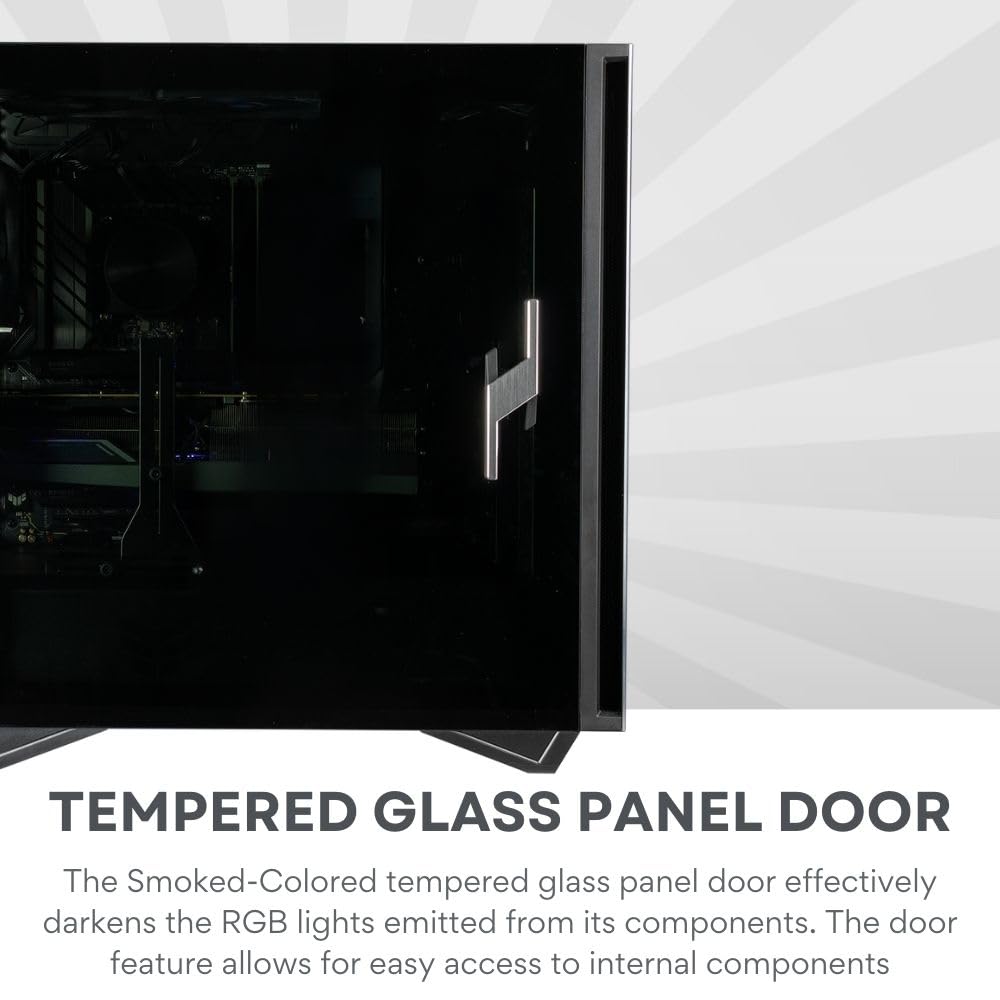 Sentinel Gaming Desktop - NVD GeForce RTX 5070 Ti 16GB, Intel 20-Core Ultra 7 265KF Processor, 32GB DDR5 RAM, 2TB NVMe SSD, WiFi 6E, Windows 11 Pro - Liquid Cooled Tower Gamer Computer