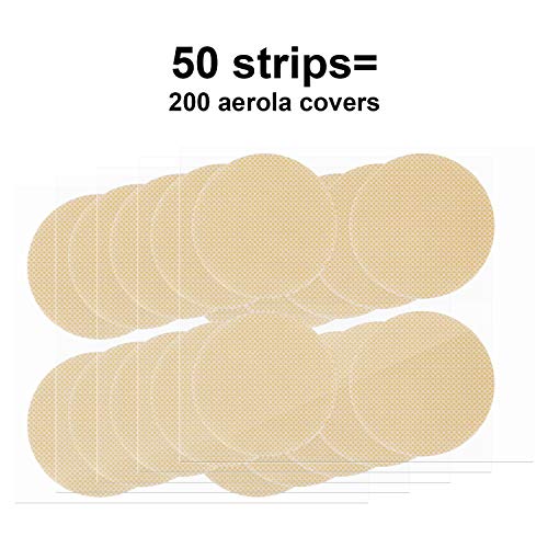 Geyoga 100 Pcs Nipple Tape for Man, Nipple Guard, Chafing for Runners, Nipple Tape for Men Pasties Disposable Pasty Set