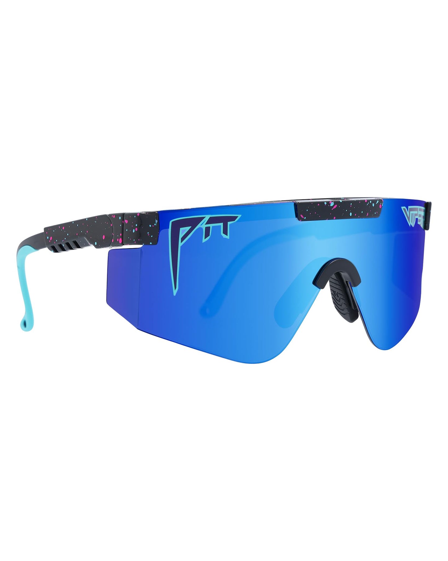 Pit Viper The 2000 Sunglasses (The Midnight 2000 with Z87+ Blue Lens)