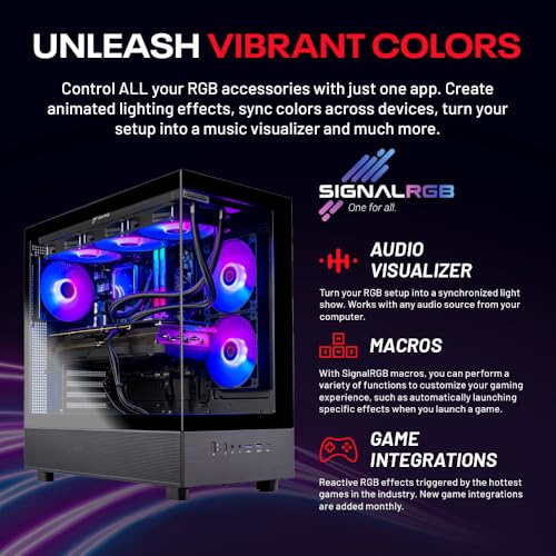 Skytech Gaming Azure 3 Desktop PC, Ryzen 7 9800X3D 4.7 GHz (5.2 GHz), NVIDIA RTX 5080 16GB, 2TB NVMe SSD, 32GB DDR5 RAM 6000 RGB, 850W Gold ATX 3 PSU, 360mm ARGB AIO, Wi-Fi, Win 11