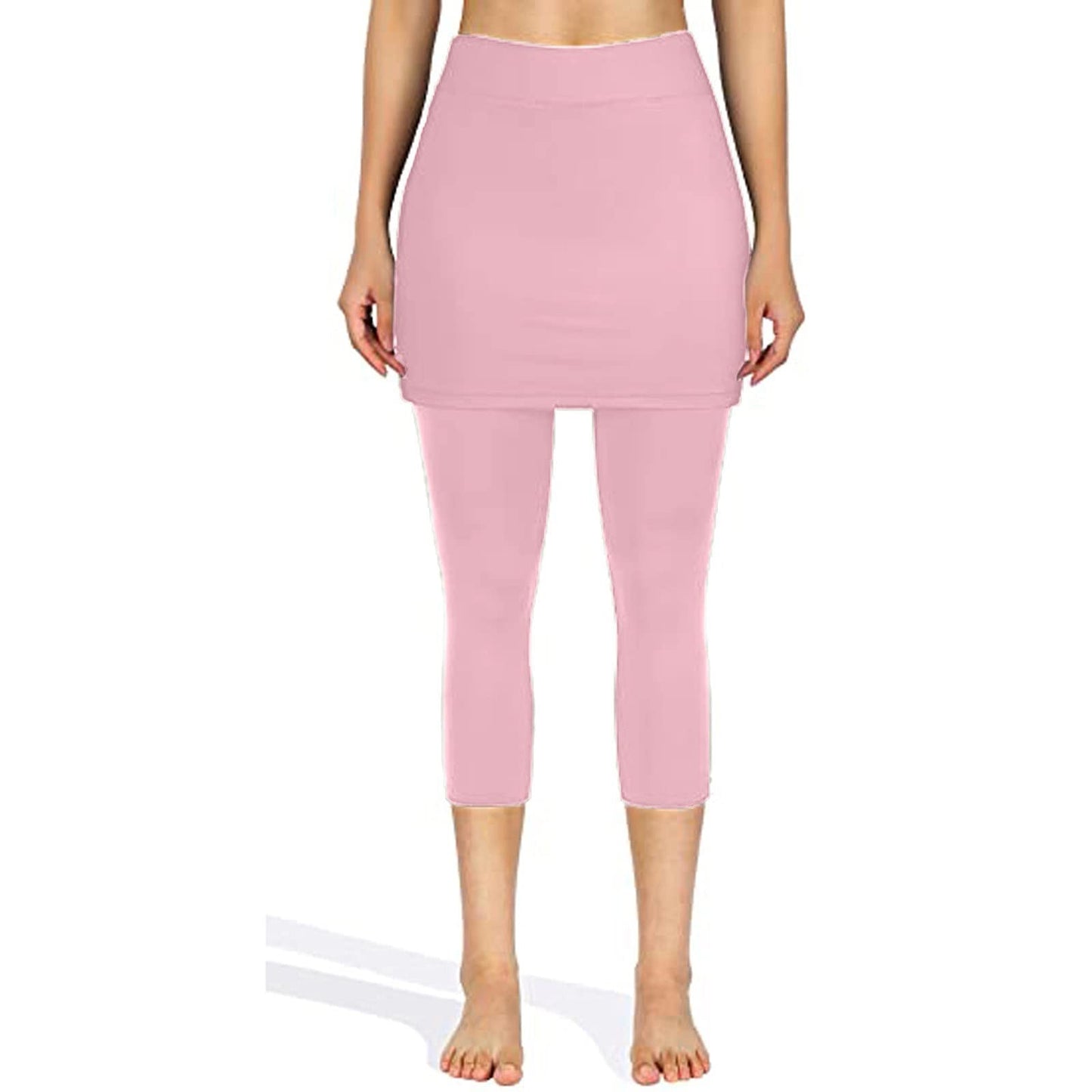 Aniywn Women's Leggings Skirt, Skirted Leggings, Active Skirt with Pockets, Tennis Pants Sports Fitness Culottes…