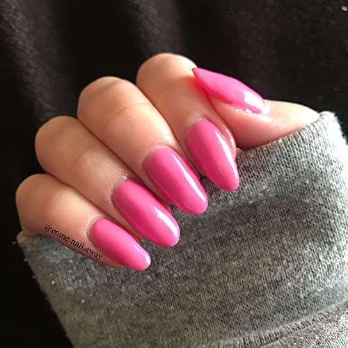 AIMEILI Soak Off U V LED Light Pink Gel Nail Polish - Pertty Pretty in Pink (009) 10ml