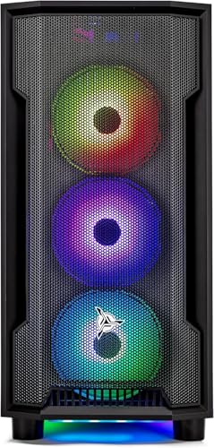 Skytech Gaming Shadow Desktop PC, Ryzen 5 5500 3.6 GHz (4.2GHz), NVIDIA RTX 3050 6GB, 1TB NVMe SSD, 16GB DDR4 RAM 3200, 650W Gold PSU, Wi-Fi, Win 11