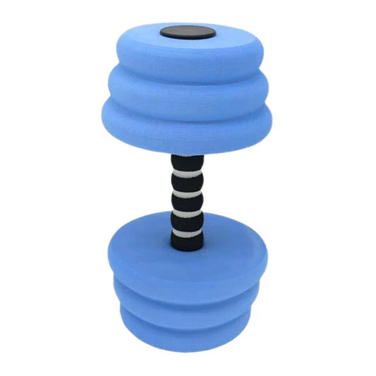 Aosekaa Aquatic Dumbbells Water Weight Workout Equipment Swimming Barbell EVA Water Aerobics Dumbbells for Men Adults Swimming Pool, Blue