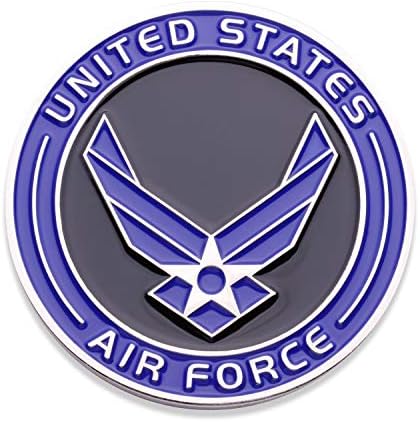 Air Force Master Sergeant E7 Challenge Coin! United States Air Force Master Sergeant Rank Military Coin MSGT. E-7 USAF Challenge Coin! Designed by Military Veterans - Officially Licensed Product!
