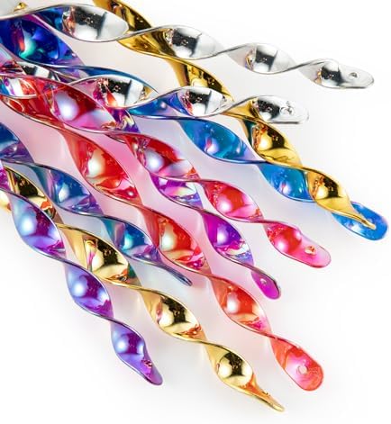 OFFO Bird Scarer Rods 11.5 in (40 PCS) Multicolored Reflective Bird Device Outdoor Bird Scarer to Keep Pigeon and Woodpecker Away from Garden or Yard.