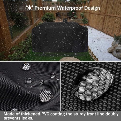 Pit Boss Waterproof Grill Cover for Pellet, Memphis, Smoke Hollow & GC7000 Grills