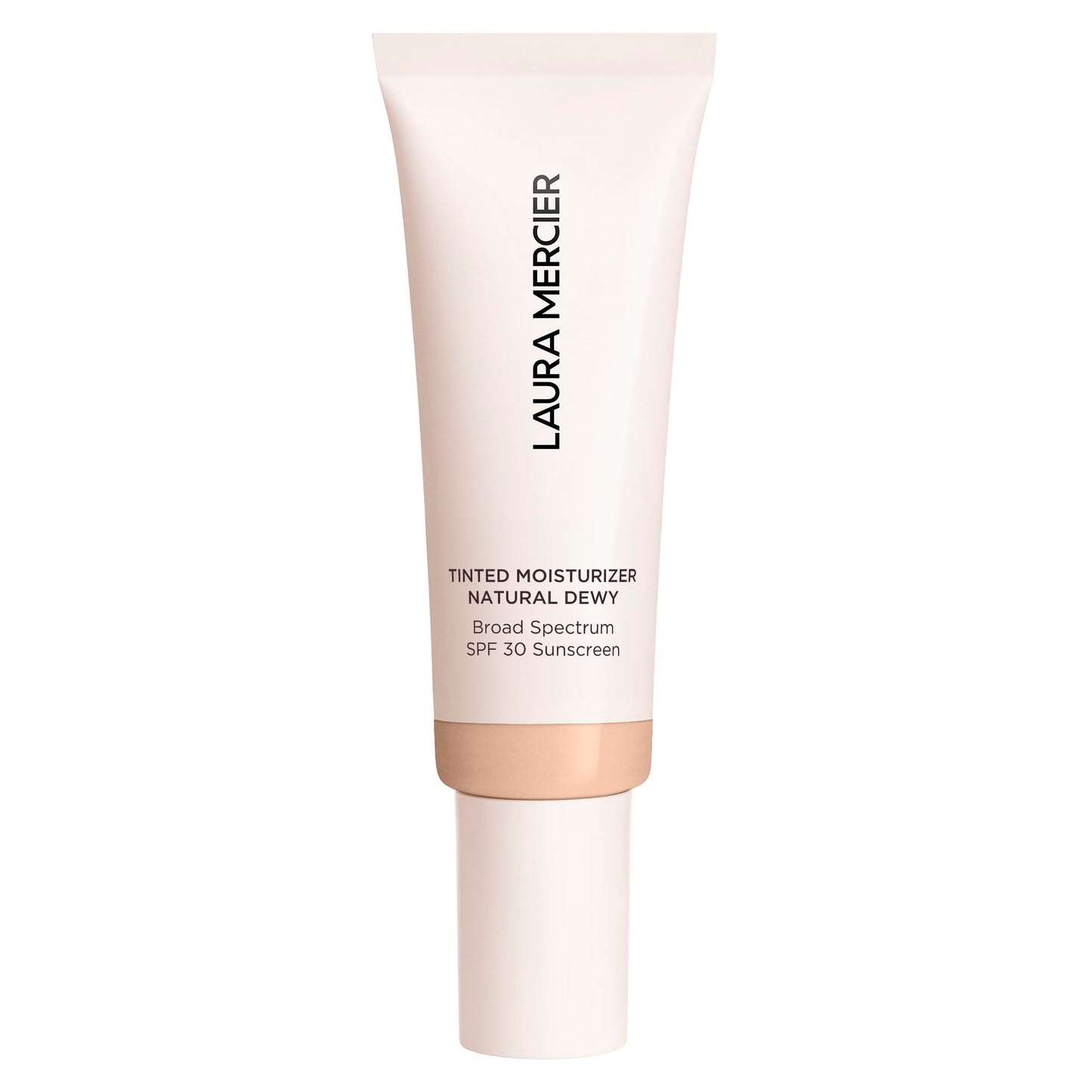 Laura Mercier Tinted Moisturizer Natural Dewy with SPF 30: 24HR+ Hydration, Long Lasting, Sheer to Light, Buildable Coverage, Dewy Finish, Improve Skin Tone and Texture, Skin Tint, Cameo