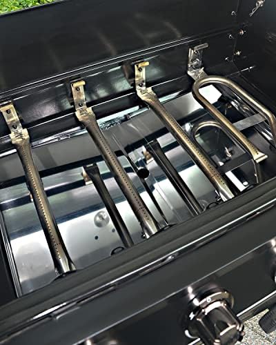 Grease Tray with Catch Pan - Dyna Glo Grill Replacement Parts, Adjustable Stainless Drip Pan for Gas Grill Models from Dyna Glo, Nexgrill, Expert Grill, Kenmore, BHG and More (Width 18"-24")