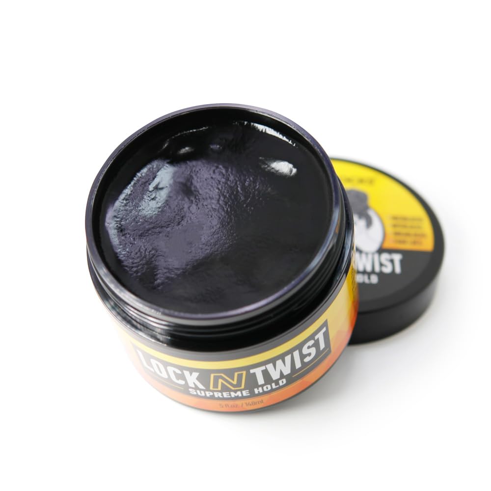 AllDay Locks Lock N Twist | Locking Gel, Re-Twist Locks, Supreme Hold | Smooths & Tames Frizz, Flake Free, Soft Finish | 5 oz