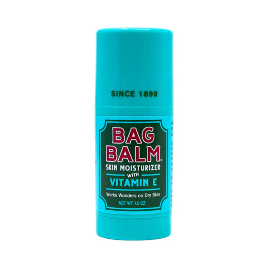 Bag Balm Original Skin Moisturizer Stick with Vitamin E - Hydrating & Soothing Balm for Dry Skin, Chapped Lips & Cracked Hands - Made in the USA - Paraben-Free & Cruelty-Free Twist-Up Skin Care 1oz