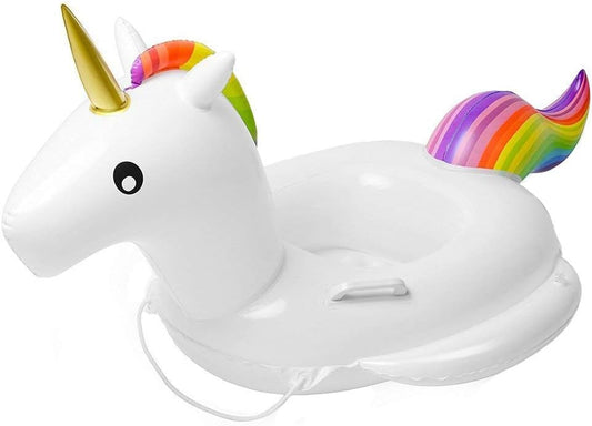 Baby Pool Float Toddlers Floaties Infant Inflatable Swimming Ring with Handles for Kids Aged 1-6 Years