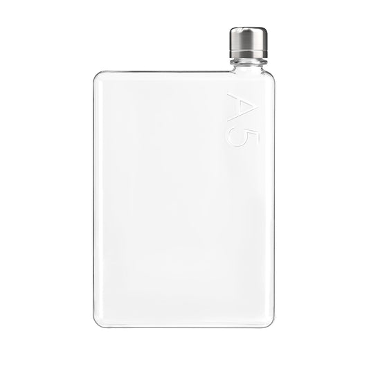 memobottle A5-25oz (750ml) - Slim Water Bottle for Bags, Beside Books & Laptops | BPA Free Tritan | Modern & Minimalist