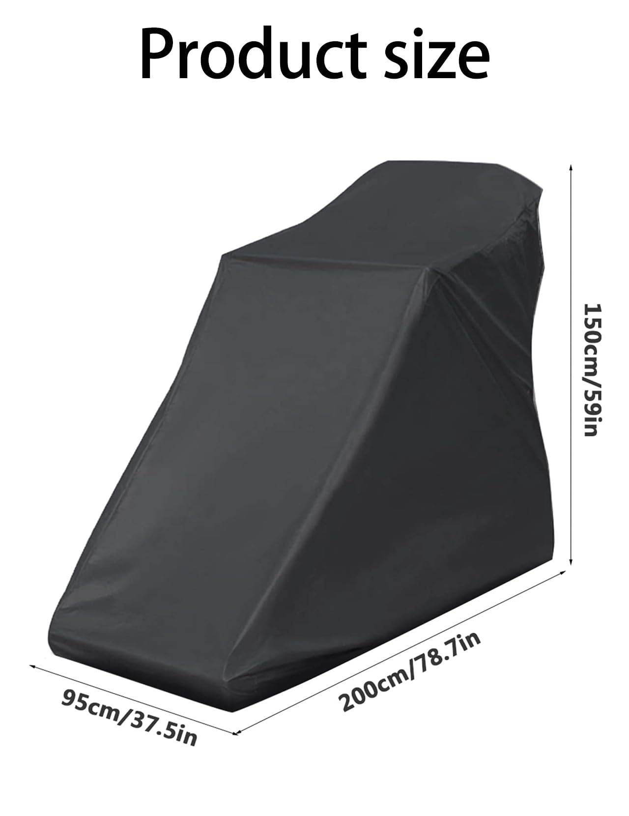 Treadmill Cover Waterproof Outdoor,78.7 x 37.4 x 59 inches Dustproof Running Machine Cover with Drawstring,Treadmill Cover for Home and Gym
