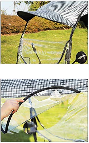 Universal Electric Motorcycle Sunshade Cover, Universal Motorcycle Umbrella Sun Shade Rain Cover Car Motor Scooter Waterproof Umbrella