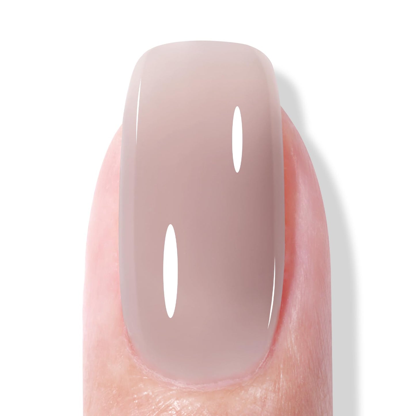AILLSA Nude Gel Polish Secretly Love Translucent Gel Nail Polish Sheer Grey Jelly Gel Polish Long Lasting Senior Ash Neutral Color Pastel Nails Soak Off U V Gel for Nail Art at Home 0.51 Oz GB135