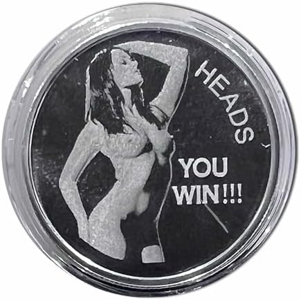1 oz .999 Fine Silver Round - Adult Novelty - Heads and Tails