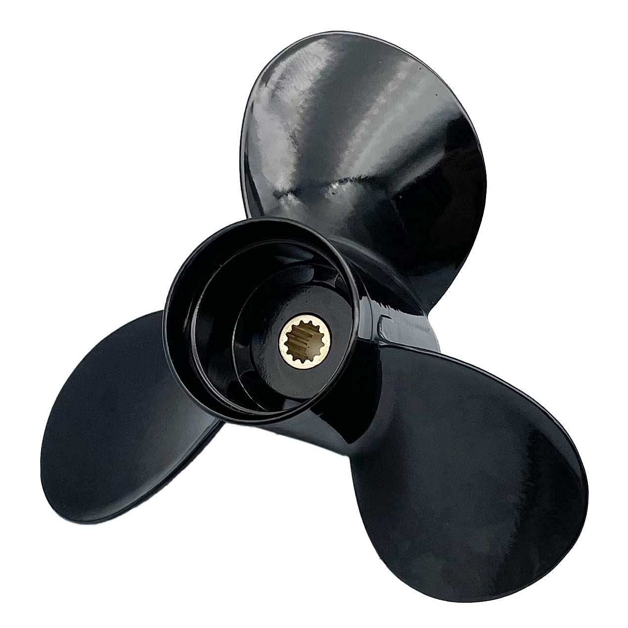 Aluminum Outboard Cupped Propeller Boat Prop 9 1/4X10 Compatible for BRP,Johnson,EVINRUDE 8-15HP