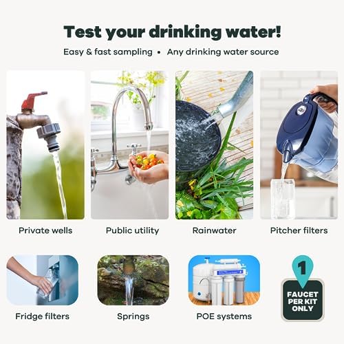 Advanced Home Water Test Kit | Well or City | EPA Certified Drinking Water Labs | #1 Best Home Water Test - Wirecutter