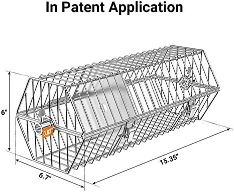 onlyfire 17 inch Stainless Steel Round Tumble Rotisserie Basket Cooking Accessory Fits for Most Grills