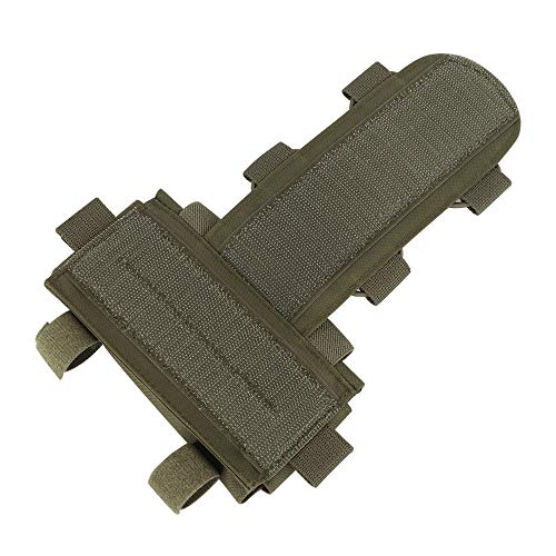 KRYDEX Tactical Helmet Battery Pouch Counterweight Pouch Helmet Battery Pack Balance Weight Bag with Hook&Loop for Tactical Helmet (Upgraded Pouch-RG)