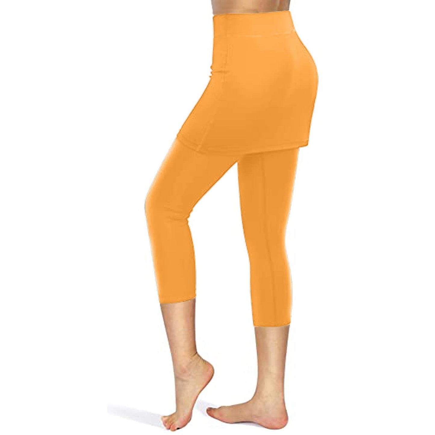 Aniywn Women's Leggings Skirt, Skirted Leggings, Active Skirt with Pockets, Tennis Pants Sports Fitness Culottes…