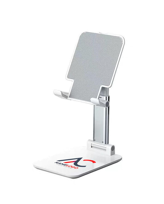 Custom 100/150/200 pack Folding Cell Phone Stand, Fully Adjustable Foldable Desktop Phone Holder,Full Color Print – Ideal for Promotional items, Business Gifts, Trade Show Swag, Employee Gifts
