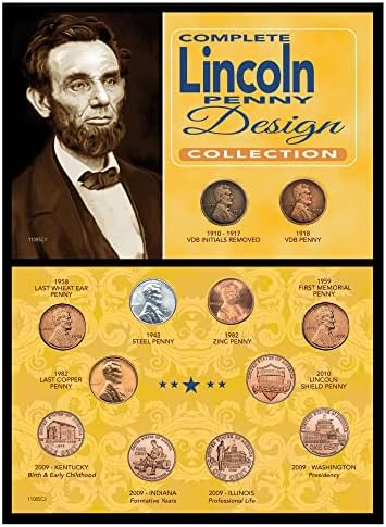 American Coin Treasures Complete Lincoln Penny Design Collection