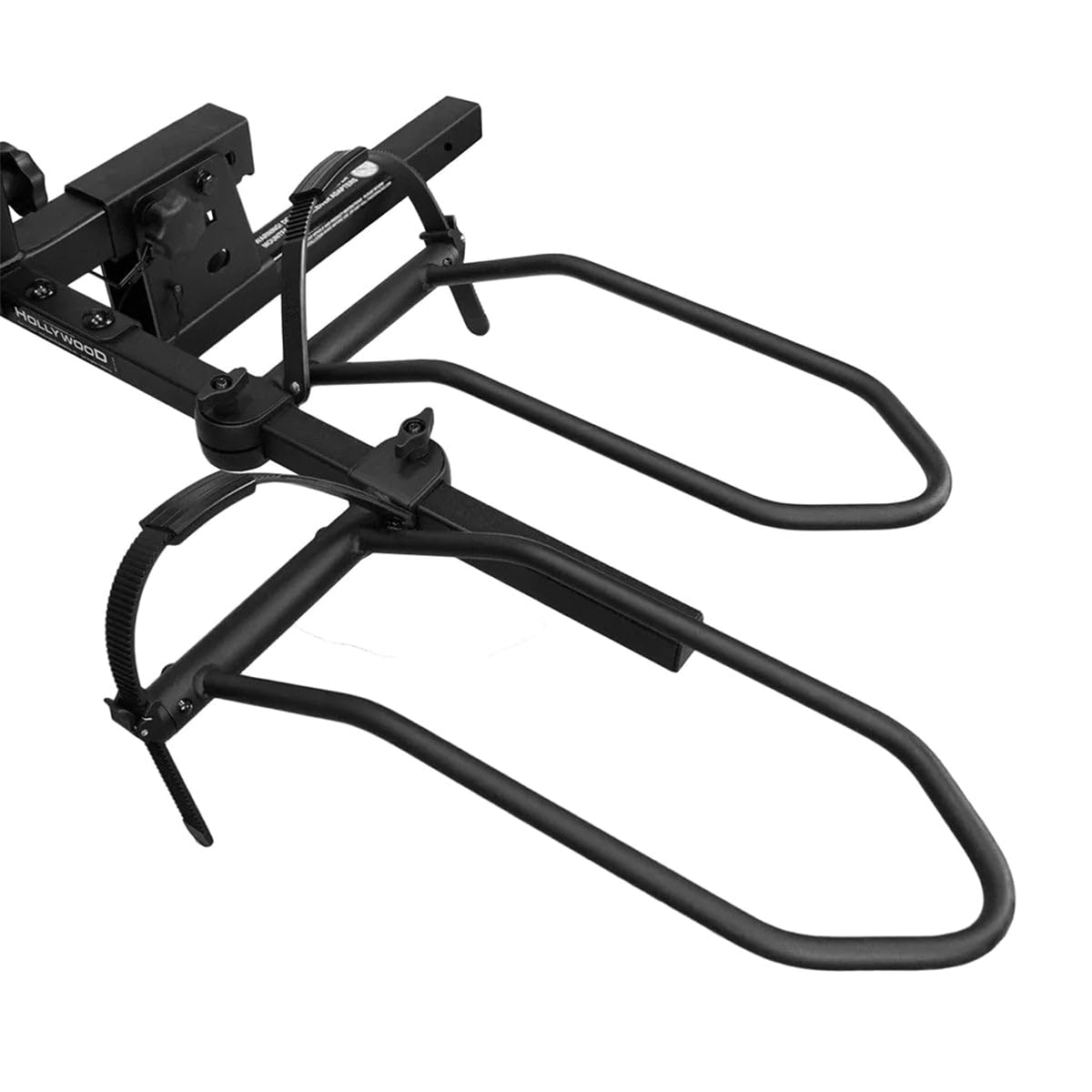 Hollywood RV Rider Hitch Bike Rack for 2 E-Bikes up to 80 lbs Each - Premium Electric Bike Rack for RV, Fifth Wheel, Flat Towed Vehicle - Durable for Standard and Fat Tire Bikes