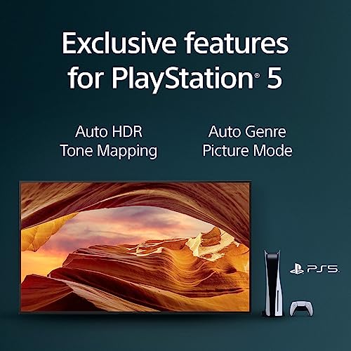 Sony 55 Inch 4K Ultra HD TV X77L Series: LED Smart Google TV KD55X77L- Latest Model, Black