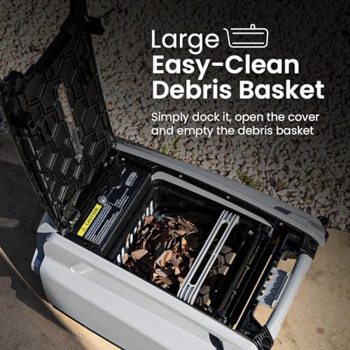 Betta SE Plus - Solar-Powered Robotic Pool Skimmer with 24/7 Continuous Cleaning Power, Dual Charging Options, Twin Salt Chlorine Tolerant Motors, and Shallow Water Safeguard