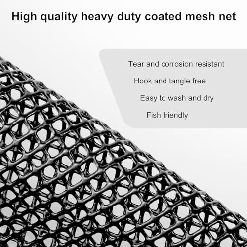 Large Foldable Floating Fish Basket for Live Caught Fish, Collapsible Mesh Bait Pen, Portable Kayak Fishing Live Well, Heavy Duty Coated Fishing Net Bag