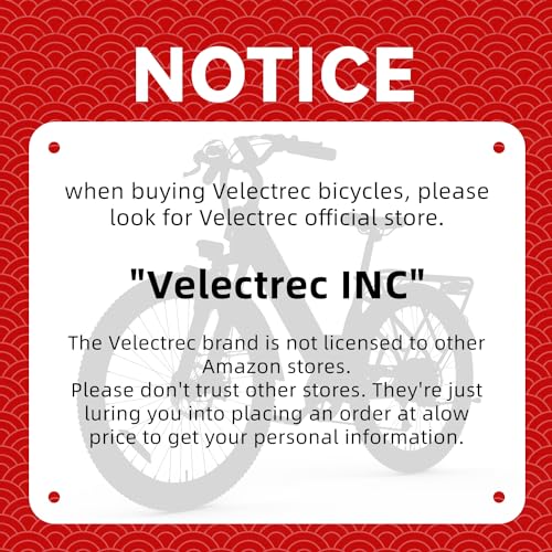 VELECTREC Electric Bike for Adults Peak 750w 528WH Battery-Blue