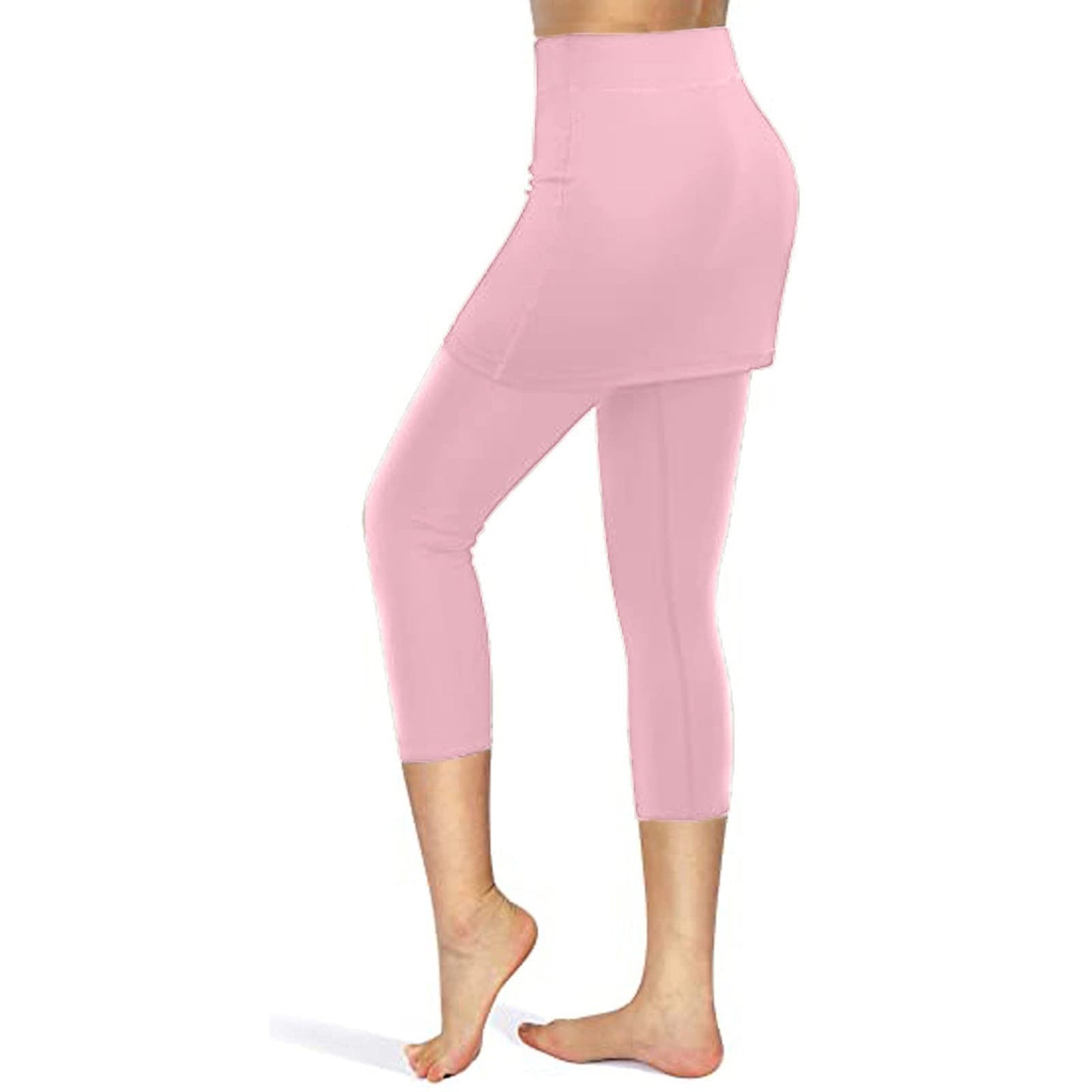 Aniywn Women's Leggings Skirt, Skirted Leggings, Active Skirt with Pockets, Tennis Pants Sports Fitness Culottes…