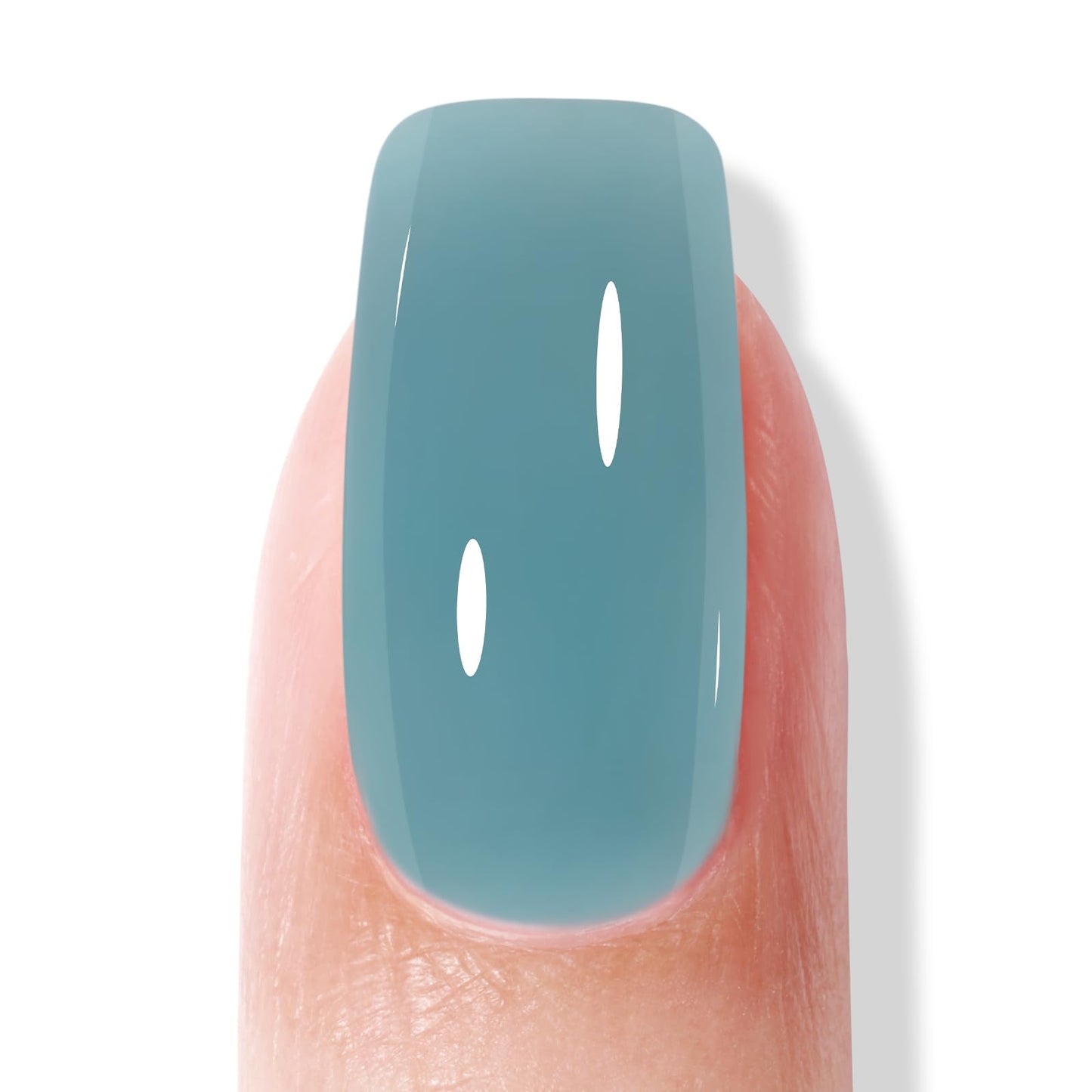 AILLSA Sheer Blue Gel Nail Polish Sky Blue Jelly Gels Polish Summer Neutral Nude Nail Polish Long Lasting Translucent Natural Color Soak Off U V Gel Nails for Nail Art DIY at Home 0.51 Fl Oz /GB71