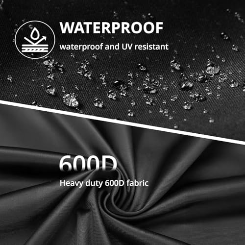 Grill Cover for Pit Boss 820 Deluxe/Pro 850,[900D Strong Tear-Resistant] Rip-Proof Pellet Smoker Cover for Pitboss,Waterproof Grill Cover for Pit Boss Pro Series 820/850,Competition 820/850