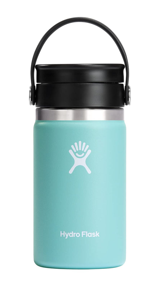Hydro Flask 12 oz Wide Mouth with Flex Sip Lid Stainless Steel Reusable Water Bottle Dew - Vacuum Insulated, Dishwasher Safe, BPA-Free, Non-Toxic