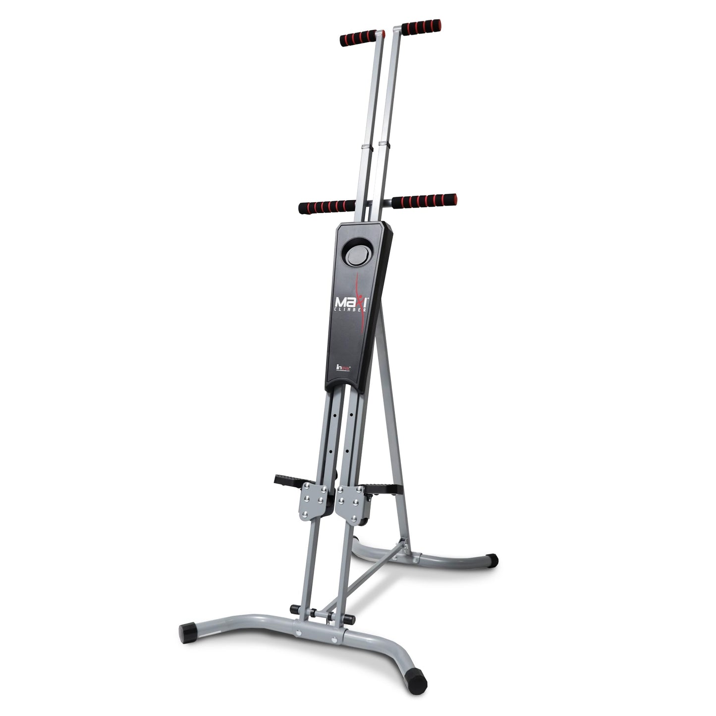 MaxiClimber Vertical Climber Provides an Adjustable Platform to Target Power, Strength and Endurance Training for a Full-Body Workout. Free Fitness App and ERS Resistance