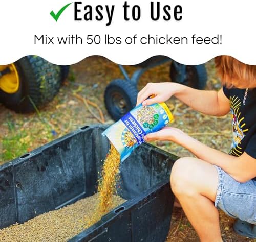 Chicken Nesting Herbs for Backyard Chickens - All-Natural Aromatic Blend for Nesting Boxes & Chicken Coop - Plant-Based Herb Treat for Refreshing The Coop, Egg Production, USA (12 oz)