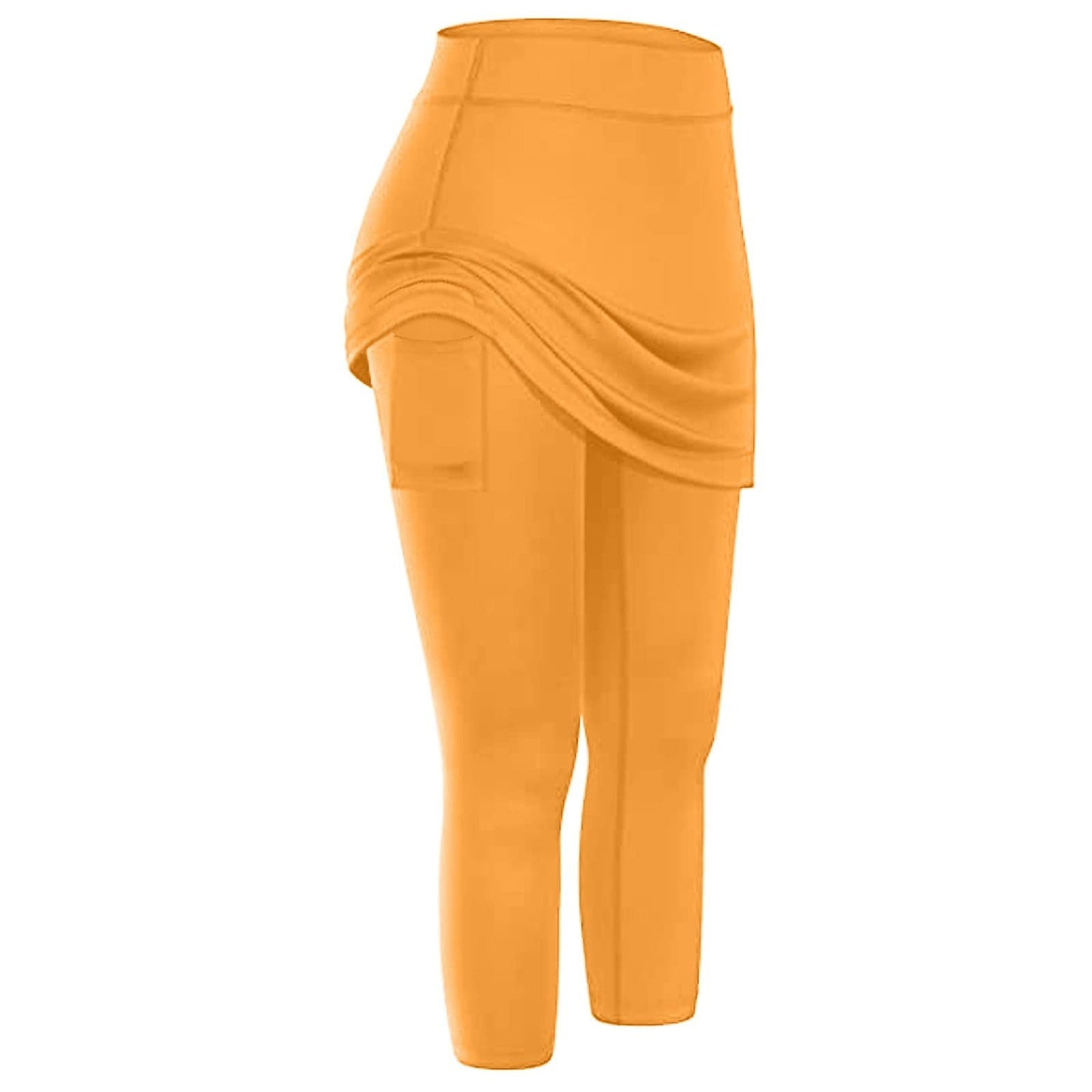 Aniywn Women's Leggings Skirt, Skirted Leggings, Active Skirt with Pockets, Tennis Pants Sports Fitness Culottes…