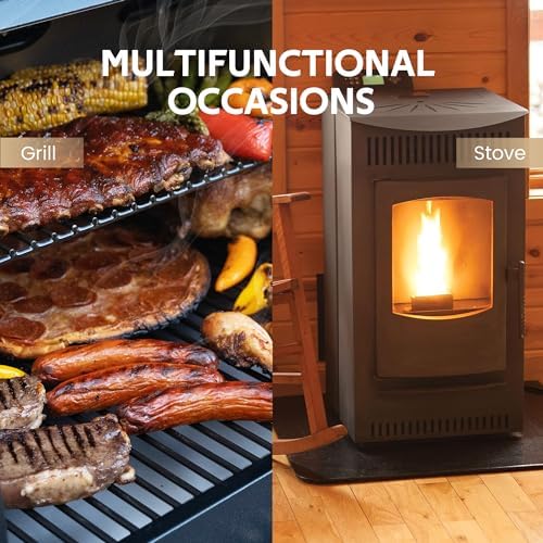 Z GRILLS Wood Pellets for Smoker Grill and BBQ, 100% All-Natural Hardwood Hickory Pellet, 20lbs