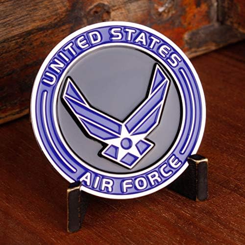 Air Force Technical Sergeant E6 Challenge Coin! United States Air Force Tech Sergeant Rank Military Coin. E-6 USAF Challenge Coin! Designed by Military Veterans - Officially Licensed Product!