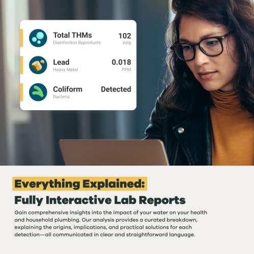 Advanced Home Water Test Kit | Well or City | EPA Certified Drinking Water Labs | #1 Best Home Water Test - Wirecutter