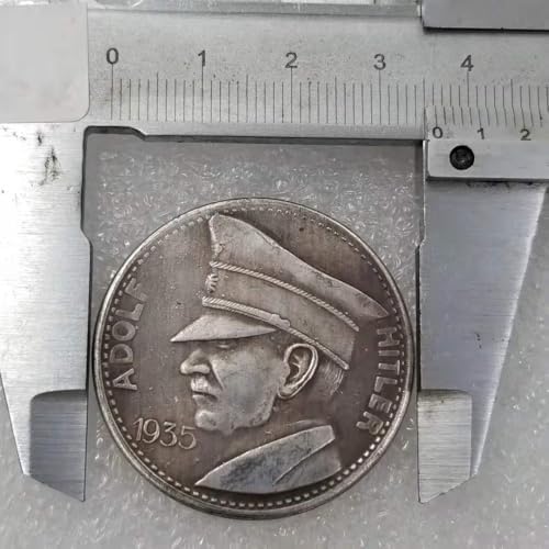 Antique German Coins, German Imperial Eagle Coins Collection, Germany Imperial Mark Vintage Ancient Coin, Lucky Feng Shui Coin, Explore History Culture (1935)