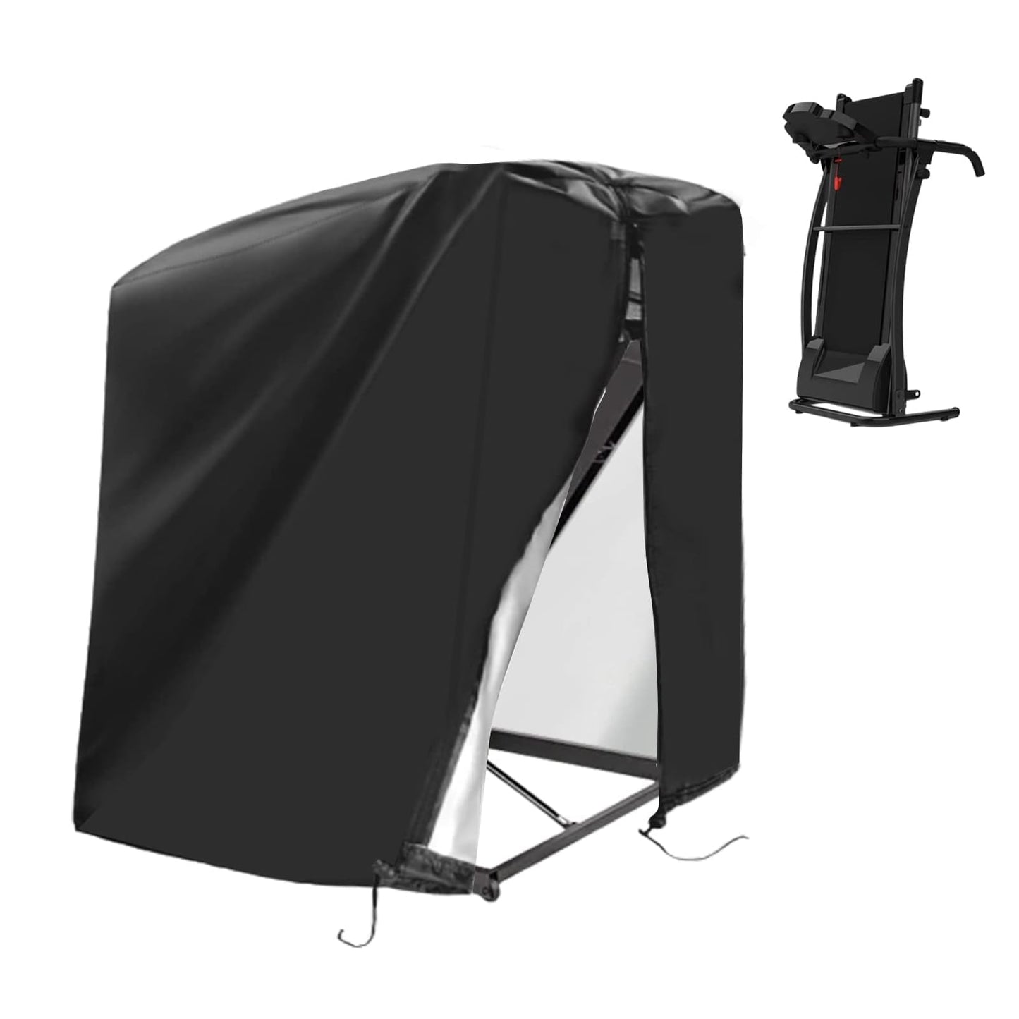 Rilime Treadmill Cover,Waterproof Covers for Home Folding Treadmills,Dustproof Covers for 300lbs Treadmill with Incline,32" L X 30" W X 55" H