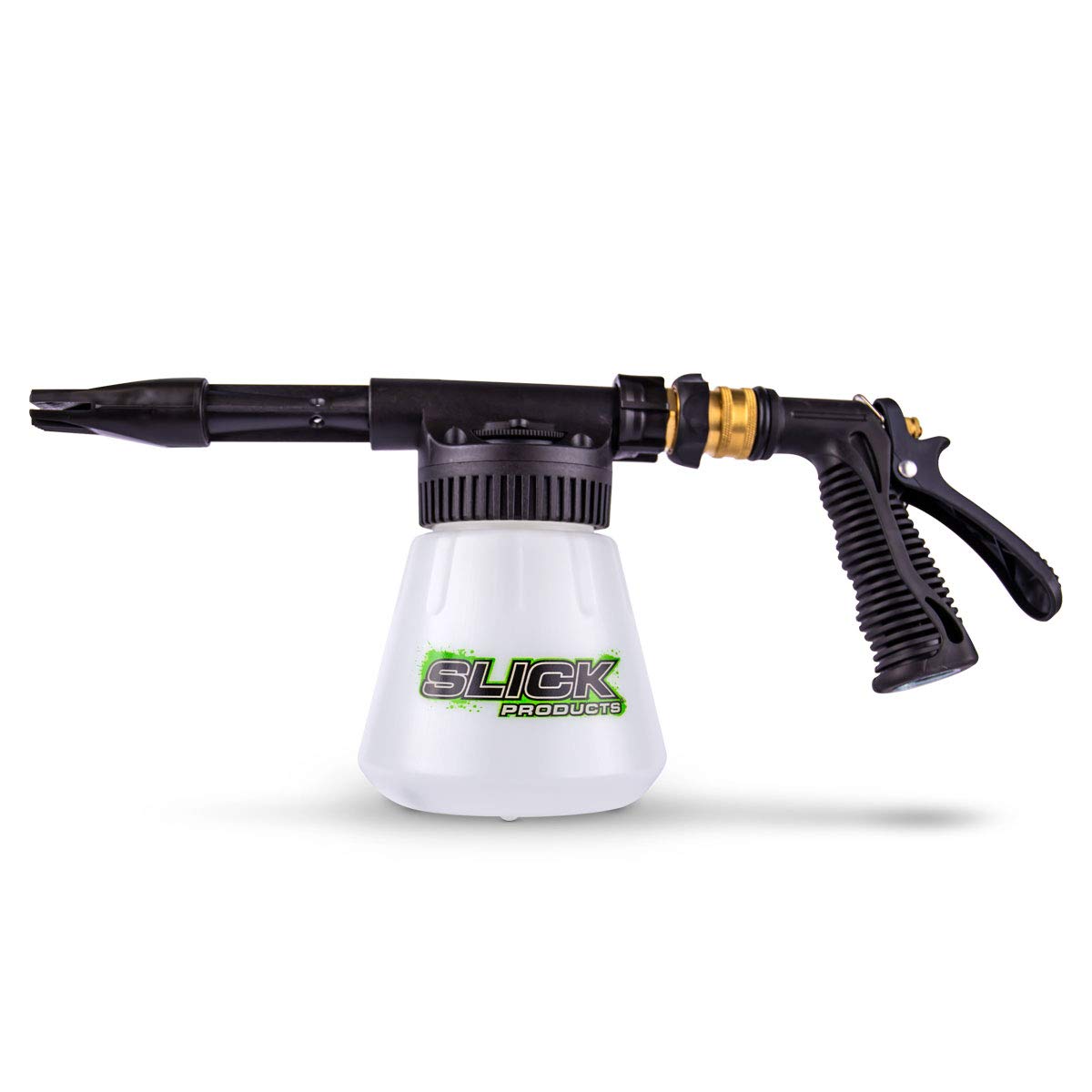 Slick Products Off-Road Wash (64 oz.) + Garden Hose Foam Gun Bundle - Super Concentrated Bike, ATV, UTV, Truck Wash Foam Shampoo for Heavy Dirt and Mud