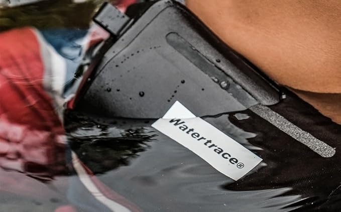 Waterproof Fanny Pack Snorkeling Bag Waist Bag For Canoe Kayaking Rafting Surfing Swimming Boating Storage Pack Paddle Board (Black)