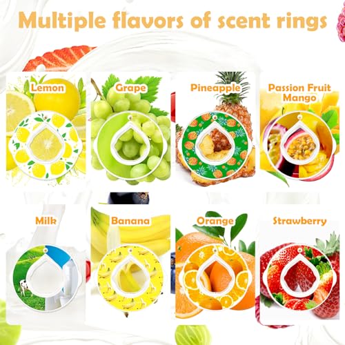 Jcxuot Air Water Bottle with Flavor Pods, 750ML Scent Water Cup with Flavor Pods Box，0% Sugar Fragrance Water Bottle Suitable for Outdoor Sports (Blue+8pods)