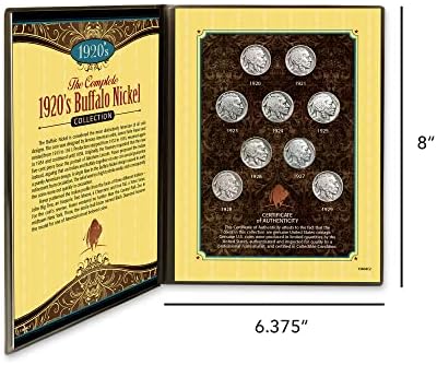 American Coin Treasures Complete 1920's Buffalo Nickel Collection