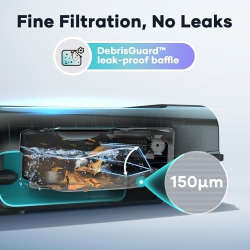 AIPER Surfer S2 Robotic Solar Pool Skimmer with APP Support, 24/7 Cleaning, Dual Charging Modes, Smart Obstacle Avoidance, Ideal for Most Swimming Pool Types